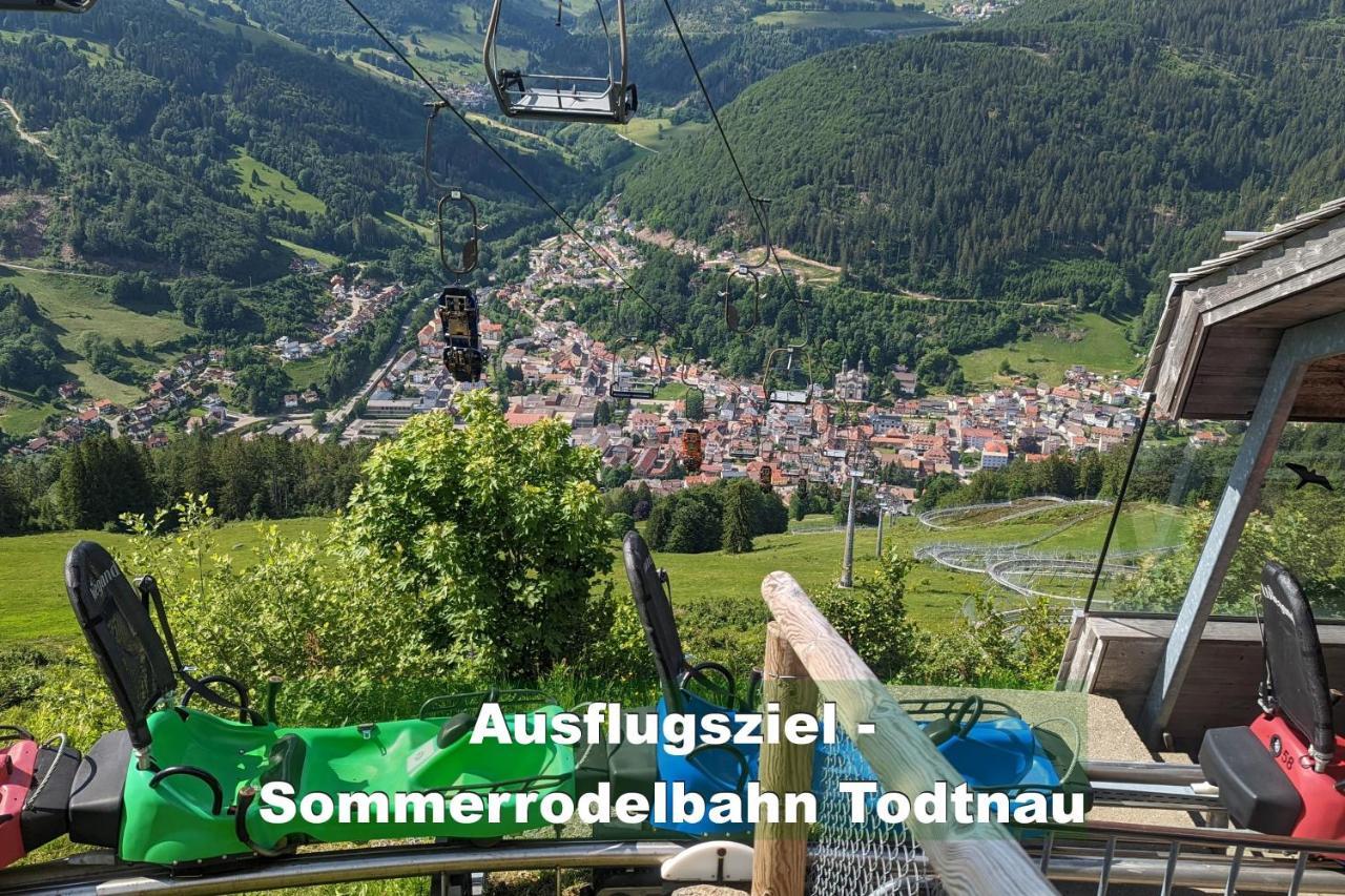 Wohlfuehl-Ferienwohnung 80 Qm, 8 Personen, Aussicht & Heimkino Todtnau Ngoại thất bức ảnh
